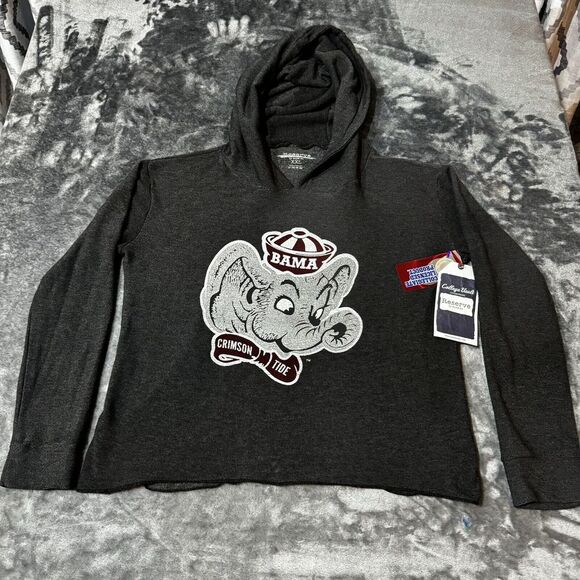 Reserve Collection by Blue 84 NCAA Alabama Crimson Tide Womens Cozy Crop Top XXL - Picture 2 of 8